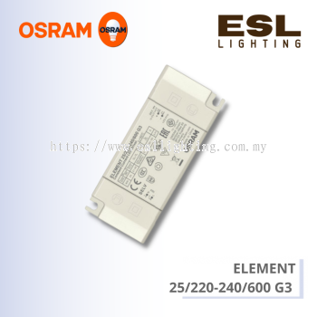 OSRAM ELEMENT 25/220-240/600 G3