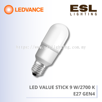 LEDVANCE LED VALUE STICK 9 W/2700 K E27 GEN4 - 4058075128583