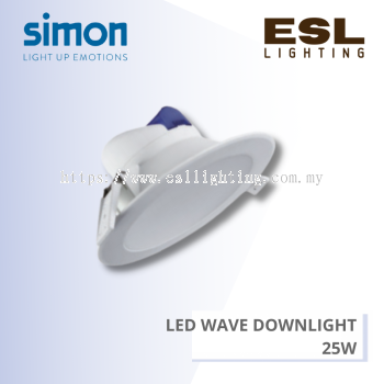 SIMON DOWNLIGHT -LED WAVE DOWNLIGHT - 25W