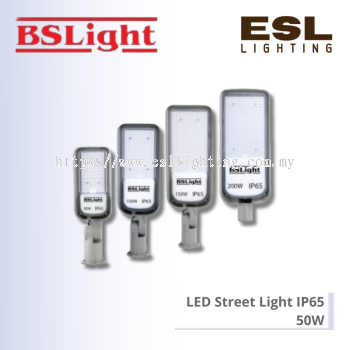 BSLIGHT LED STREET LIGHT 50W - BSSL-1050-1 [SIRIM] IP65 IK08