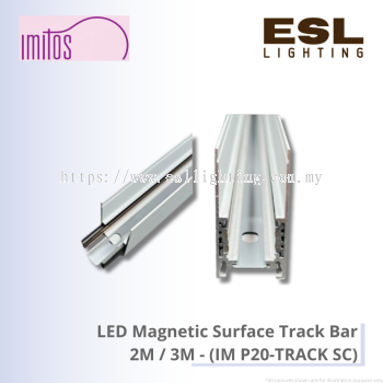 IMITOS LED Magnetic Surface Track Bar 2M / 3M - IM P20-TRACK SC