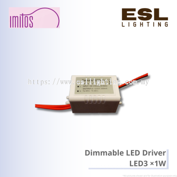 IMITOS Dimmable LED Driver - LED3 �� 1W