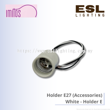 IMITOS Holder E27 (Accessories) White - Holder E