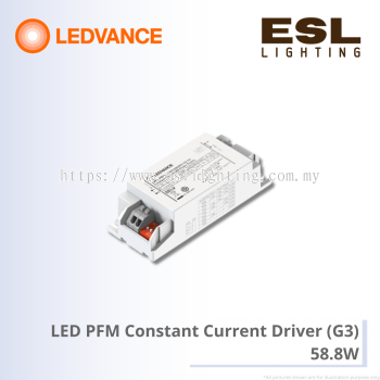 LEDVANCE LED Performance Constant Current Current Selector Driver G3 42W - LVED PRO 42/220-240/1A CS G3