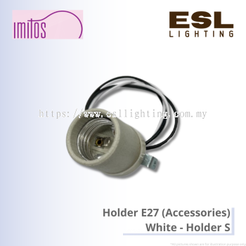 IMITOS Holder E27 (Accessories) White - Holder S