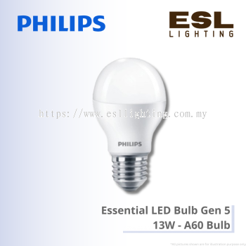 PHILIPS LED Multipack Bulb (Pack of 3 Bulbs) 9W - A60 Bulb
