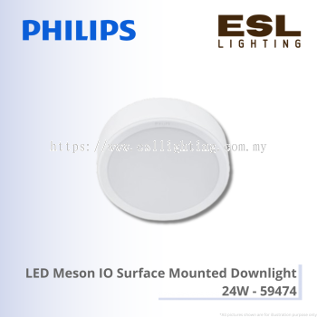 Philips LED Meson IO Surface Mounted Downlight 24W - 59474