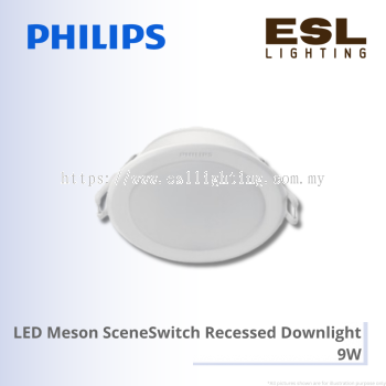 Philips LED Meson SceneSwitch Recessed Downlight - 13W