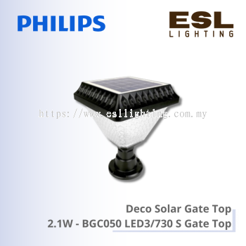 Philips Deco Solar Gate Top 2.1W - BGC050 LED3/730 R Gate Top IP65