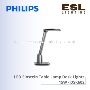 PHILIPS LED Einstein Table Lamp Desk Lights (Work Series) 15W - DSK602