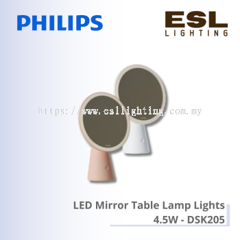 PHILIPS LED Mirror Table Lamp Lights 4.5W - DSK205
