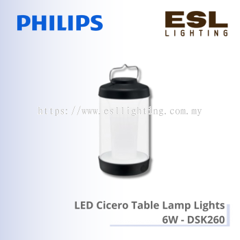 Philips LED Mirror Table Lamp Lights 4.5W - DSK205
