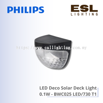 PHILIPS LED Deco Solar Deck Light 0.1W - BWC025 LED/730 T1