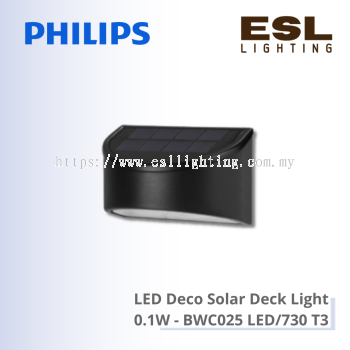 Philips LED Deco Solar Deck Light 0.1W - BWC025 LED/730 T3