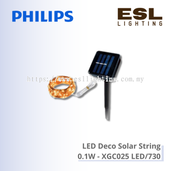 PHILIPS LED Deco Solar Pathway Light 0.18W - BGC025 LED/730 T6 S