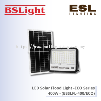BSLight LED Solar Flood Light (ECO Series) 400W - BSSLFL-400/ECO [SIRIM]