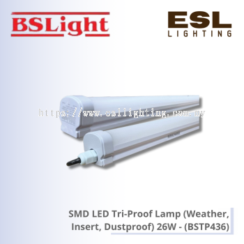 BSLight SMD LED Tri-Proof Lamp (Weather,Insert,Dustproof) 36W - BSTP436 IP65