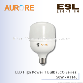 AURORE LED High Power T Bulb (ECO Series) 50W - AT140 [SIRIM]