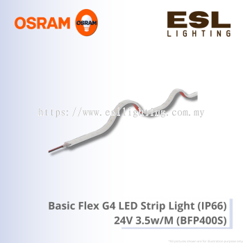 OSRAM BASIC FLEX G4 IP66 LED Strip Light 3.5w/meter - BFP400S-G4-24-05