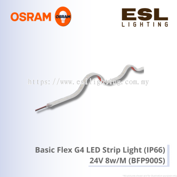 OSRAM BASIC FLEX G4 IP66 LED Strip Light 8w/meter - BFP900S-G4-24-05
