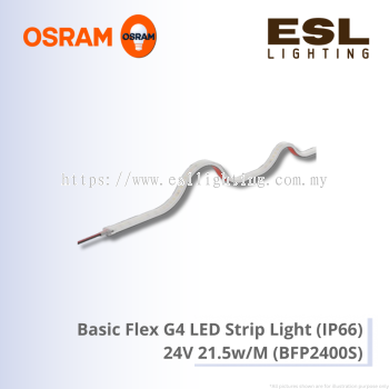 OSRAM BASIC FLEX G4 IP66 LED Strip Light 21.5w/meter - BFP2400S-G4-24-05