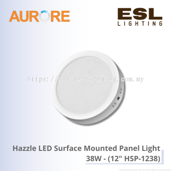AURORE Hazzle LED Surface Mounted Panel Light 38W - 12" HSP-1238 [SIRIM]