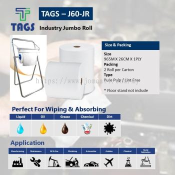 TAGS J60-JR INDUSTRY JUMBO ROLL