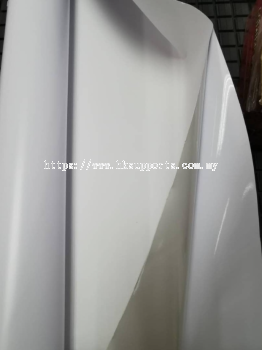 Solvent Vinyl White Sticker Matt (3Feed,4Feet,5Feet)