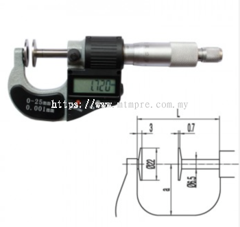 GUANGLU Digital common normal micrometer