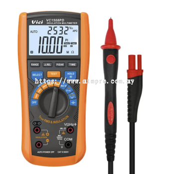 Vici VC1508PD Insulation Multimeter with Remote Control Test Lead, 2500V Megohmmeter for New Energy Vehicle Maintenance