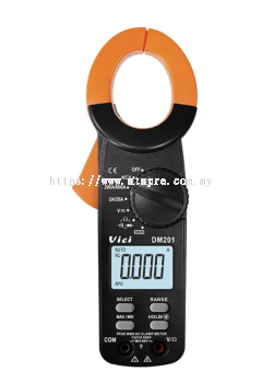 Vici DM201 Max 35mm clamp open, True RMS, NCV, Battery tests, Backlight display.