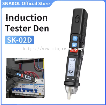 SNAKOL  SK-02D Non-Contact Voltage Detector Electric Tools Voltage Meter Smart Voltage Test Pen Breakpoint Finder 48-1000V