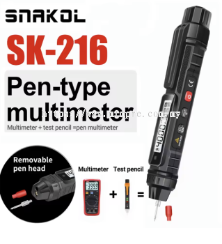 SNAKOL  4000 Smart Digital Multimeter Non-contact Counting High Precision Voltage Detector Automatic Voltage Detector
