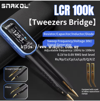 SNAKOL BD2 Smart Compass LCR Digital Bridge Tester One-click measurement for: Resistance, Capacitance, Inductance, Diodes, Voltage 5 soldsold By SNAKOL International... ( 4.2 | 10,000+ sold )