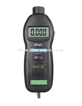 Vici DT-2236B LED non-contact RPM contact RPM and Surface Speed Tachometer, Automatically memory Max/Min/Last value, Automatically store data.