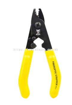 SaivXian Optical fiber stripper Three mouthed eight forceps (yellow handle)