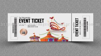 Concert Ticket Design