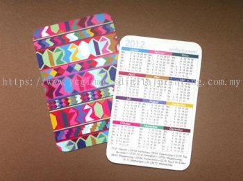 Pocket Calendar Printing Design
