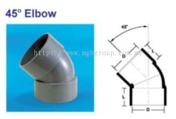 45-Degree Angle Elbow