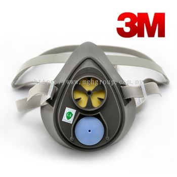 3m 3200 Single Cartridge Half Facepiece Respirator