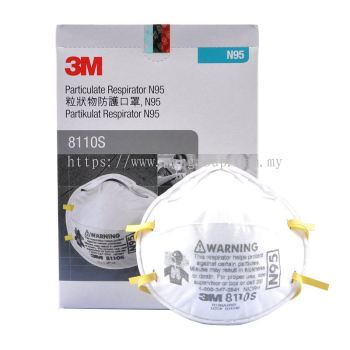 3M 8110S N95 Particulate Respirator