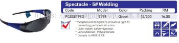 Eyewear - ET98 5# Welding - Green