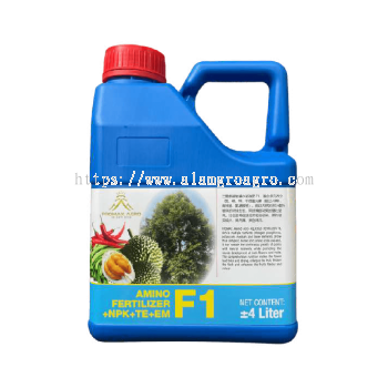 PROMAX AGRO Amino Acid Aqueous Fertilizer F1 4 Liter