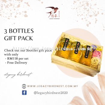 3 Bottles Fresh Cook Birdnest Gift Pack - RM118