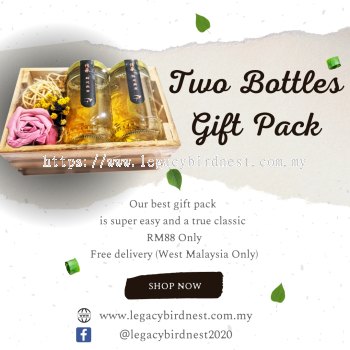 2 Bottles Fresh Cook Birdnest Gift Pack - RM88