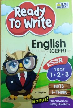 READY TO WRITE ENGLISH CEFR YEAR 1.2.3