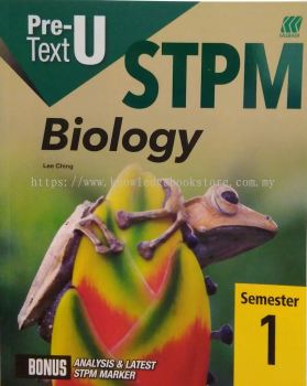 PRE-U TEXT STPM BIOLOGY SEMESTER 1