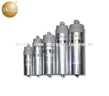 ELCO Cylindrical-Type Power Capacitor 200 Series