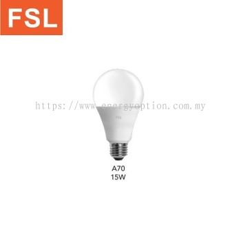 FSL A70 15W LED Bulb E27