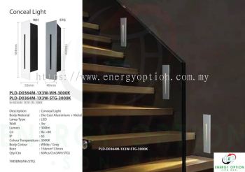 Special Lighting 3W Conceal Light PLD D0364M 1x3W 3000K